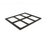 Plaque d'organisation pour chariot de stockage des pieds