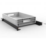 Caisse plastique MK2 H12cm + kit de profilés pour tiroir