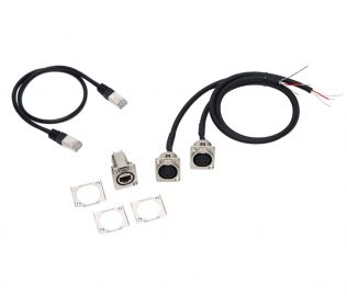 Adaptateur  2Port Node DIN-Rail, DMX via XLR 5pin