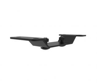 Accroche plafond pour guide cable noir