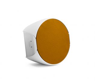 AS-8 Blanche - grille Jaune Moutarde