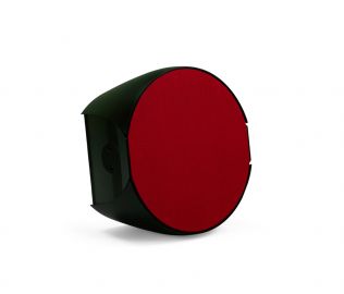 AS-8 Noire - grille Rouge Carmin