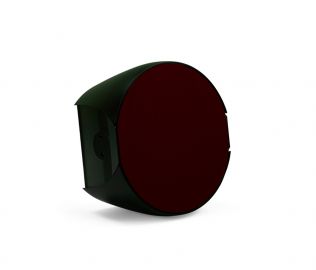 AS-8 Noire - grille Rouge Bordeaux