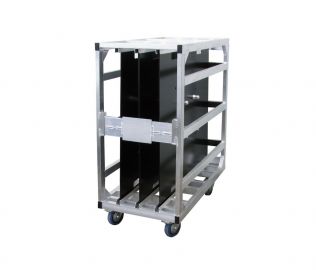 Chariot d'embases carrées