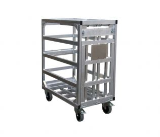 Chariot d'embases rondes