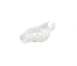 Clips de fixation blancs (10 pcs)