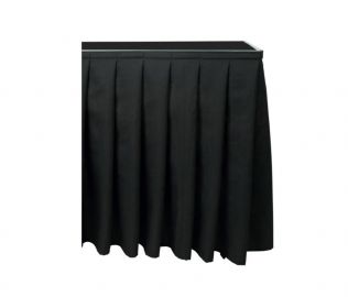Stage82 - Jupe de scène 100x205 cm PVC B1