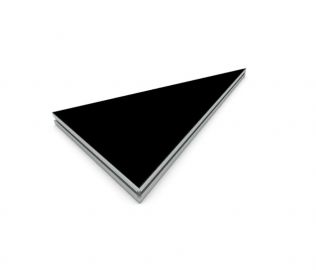 Stage82 - Praticable M 100x100cm triangle noir