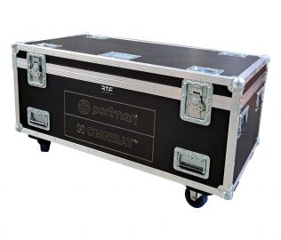 Flight case pour 4 OMNIRAY