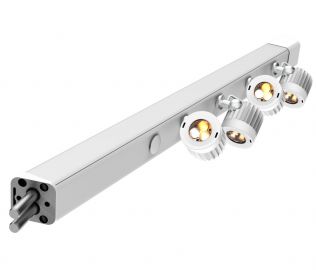 T4 - Tête 4 spots Blanche CCT 5600/4000/3000K