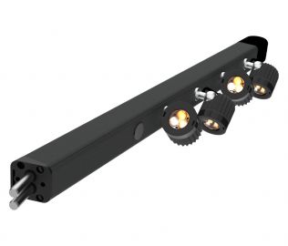 T4 - Tête 4 spots Gris CCT H115600/4000/3000K