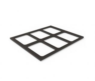 Plaque d'organisation pour chariot de stockage des pieds