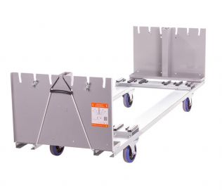 Kit chariot de transport 6 praticables 2x1